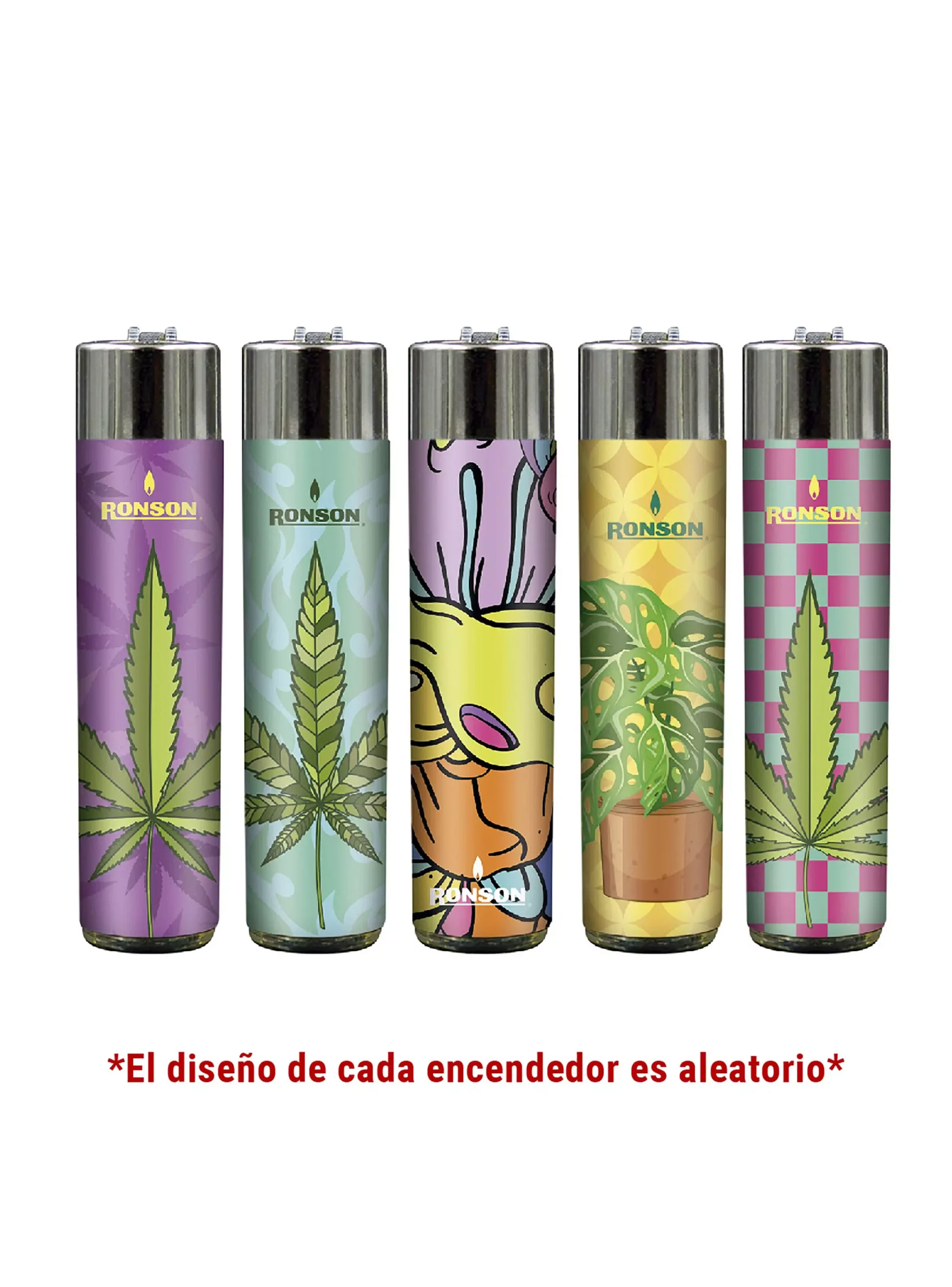 Encendedor Ronson Round display 16 unidades