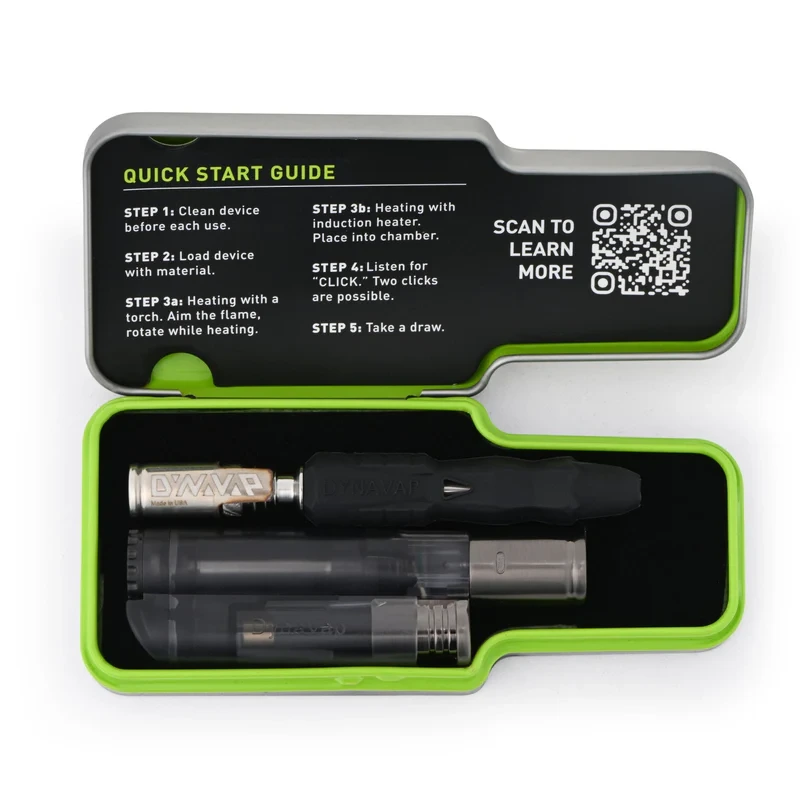 DynaVap The B2, vaporizador de convección sin batería con cuerpo de silicona