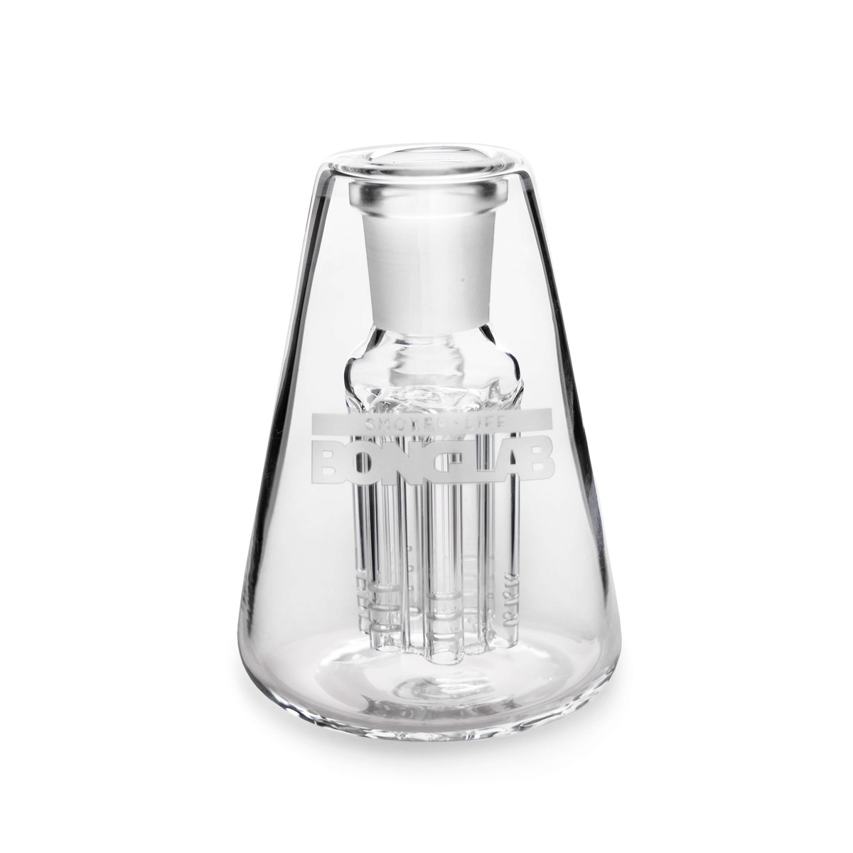 Atrapa ceniza Tree 18 mm 45° Bonglab transparente