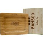 Bandeja bamboo OCB mediana 23x18 cm con caja
