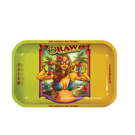 Bandeja metálica RAW mediana Brazilian Girl