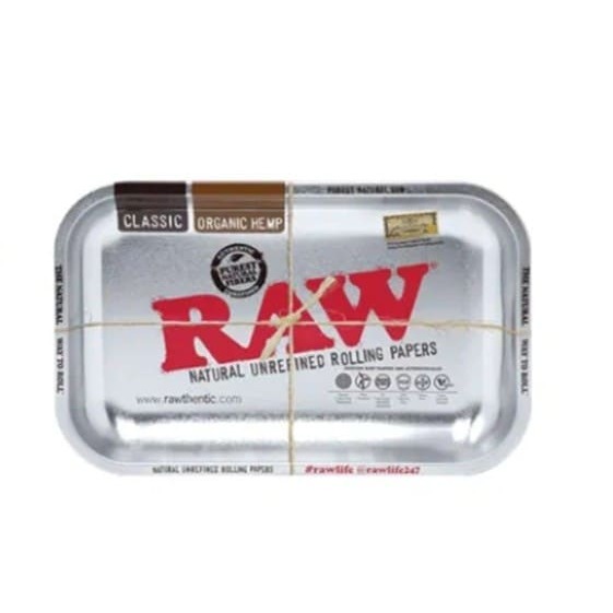 Bandeja metálica RAW mediana Silver