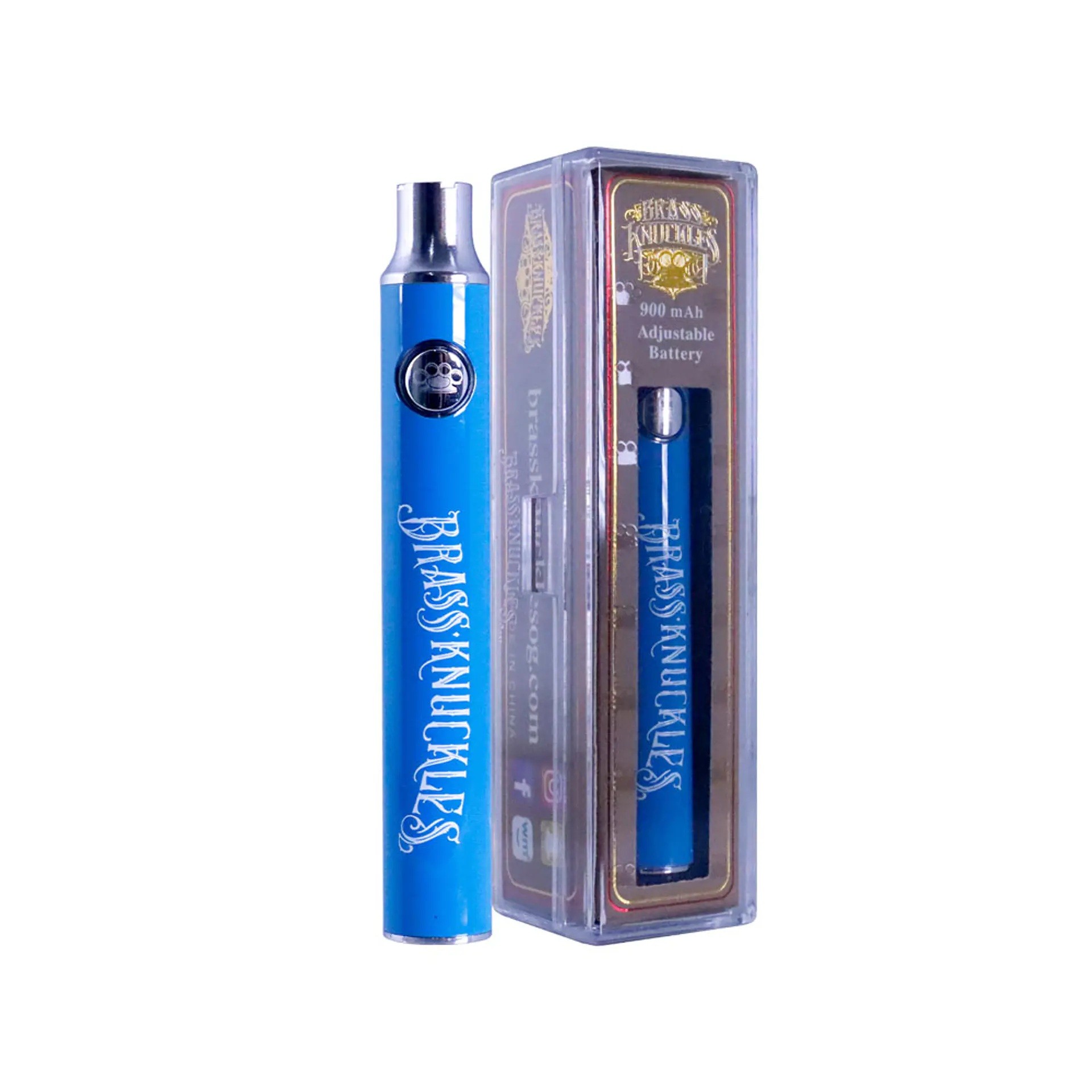 Brass Knuckles cable azul