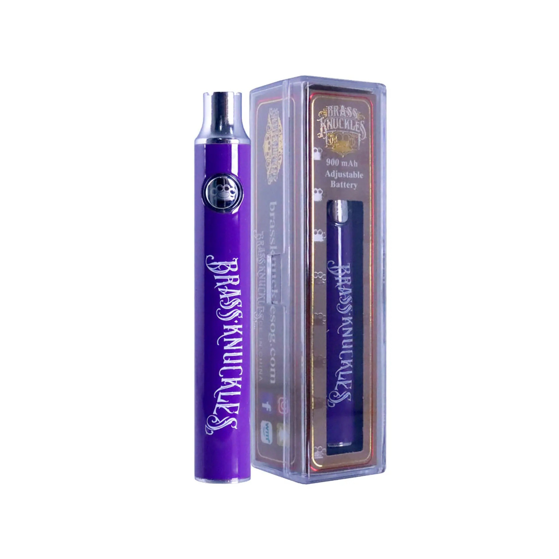 Brass Knuckles cable morado