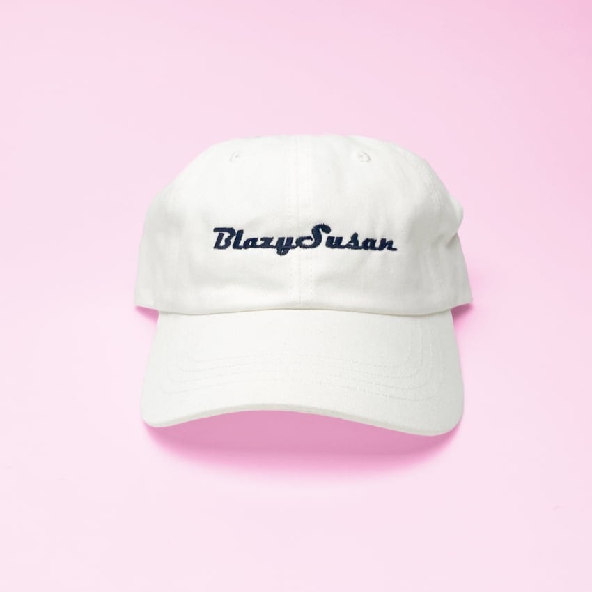 Dad Hat Blazy Susan White