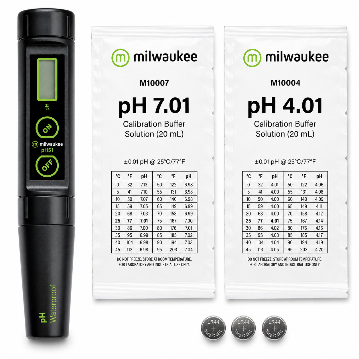 Milwaukee pH51 con calibradores