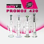 Pack 420 Big Boys 1 con cuatro bongs Bonglab