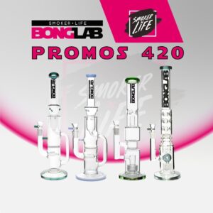 Pack 420 Big Boys 1 con cuatro bongs Bonglab