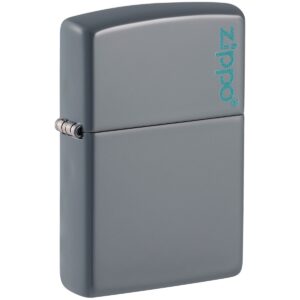 Zippo Classic Flat Grey Logo