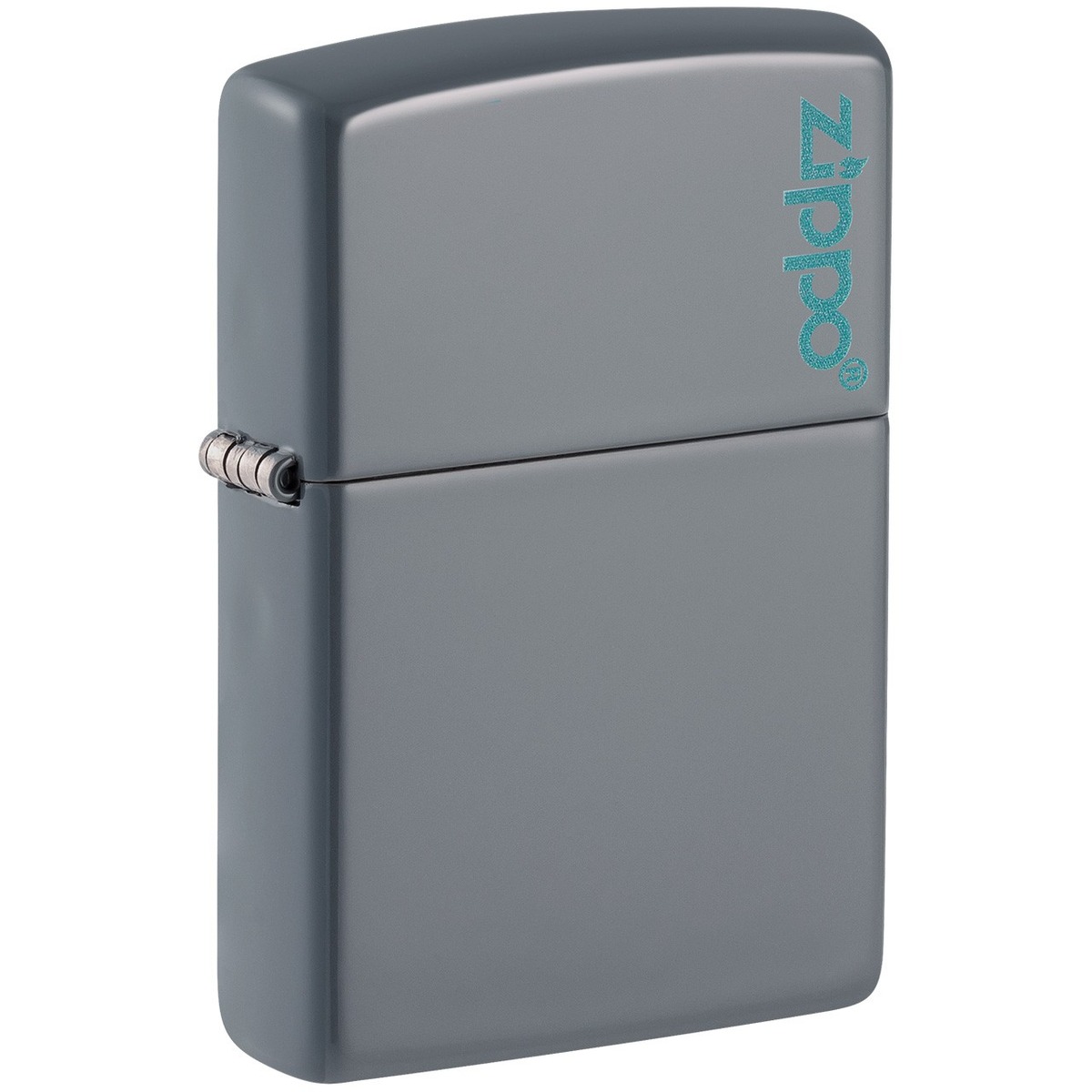 Zippo Classic Flat Grey Logo