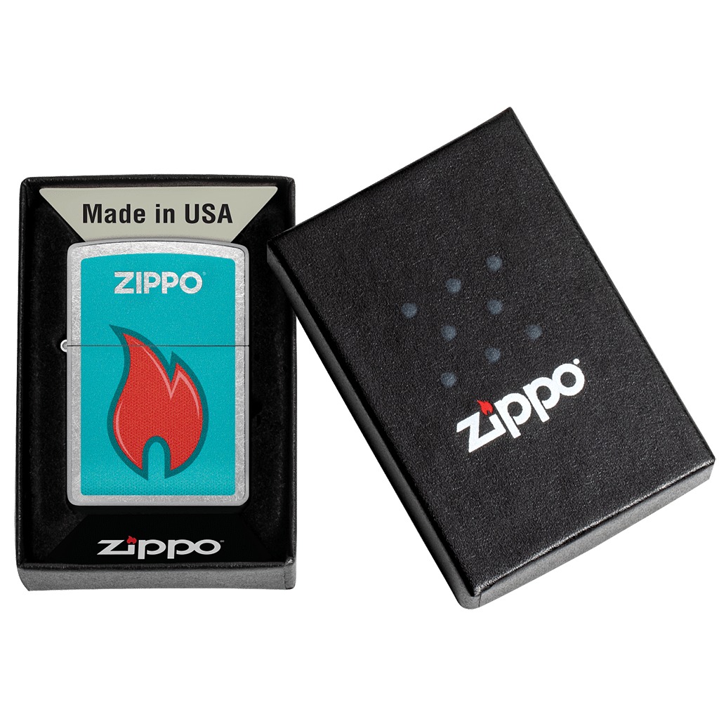 Zippo Flame Design caja regalo