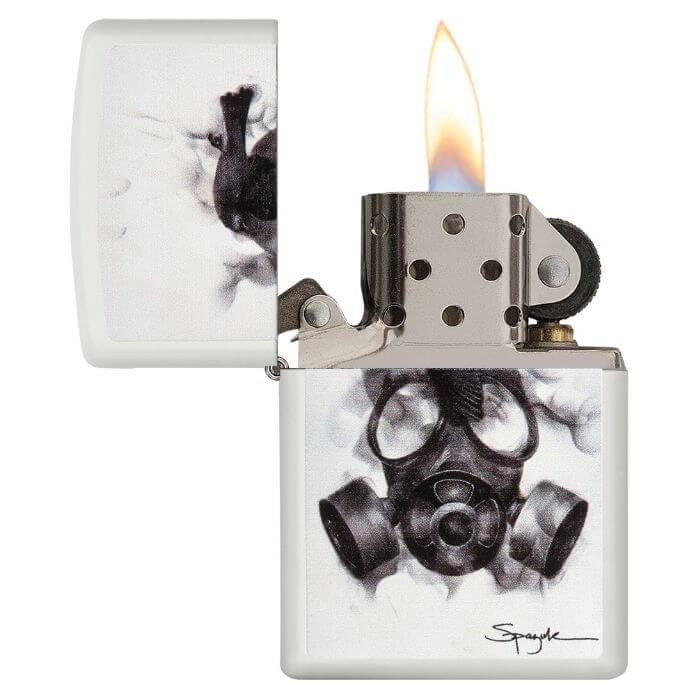 Zippo Spazuk abierto encendido