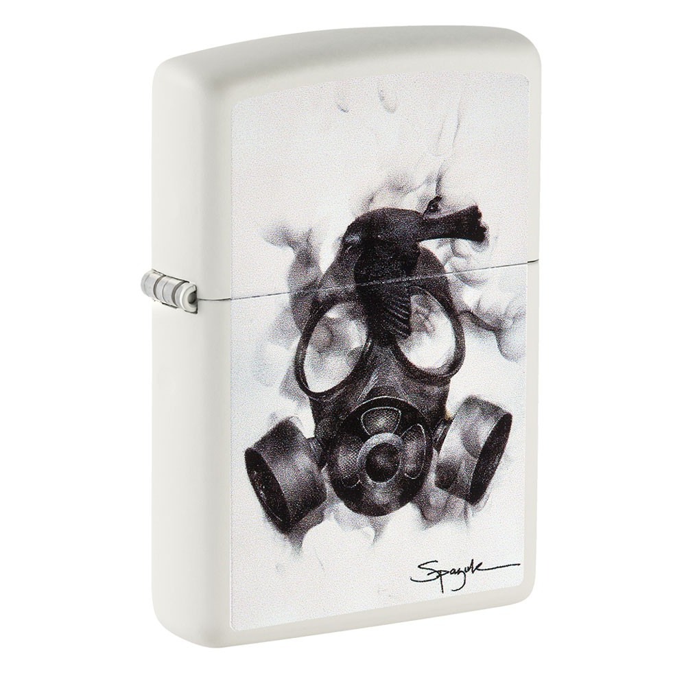 Zippo Spazuk encendedor blanco