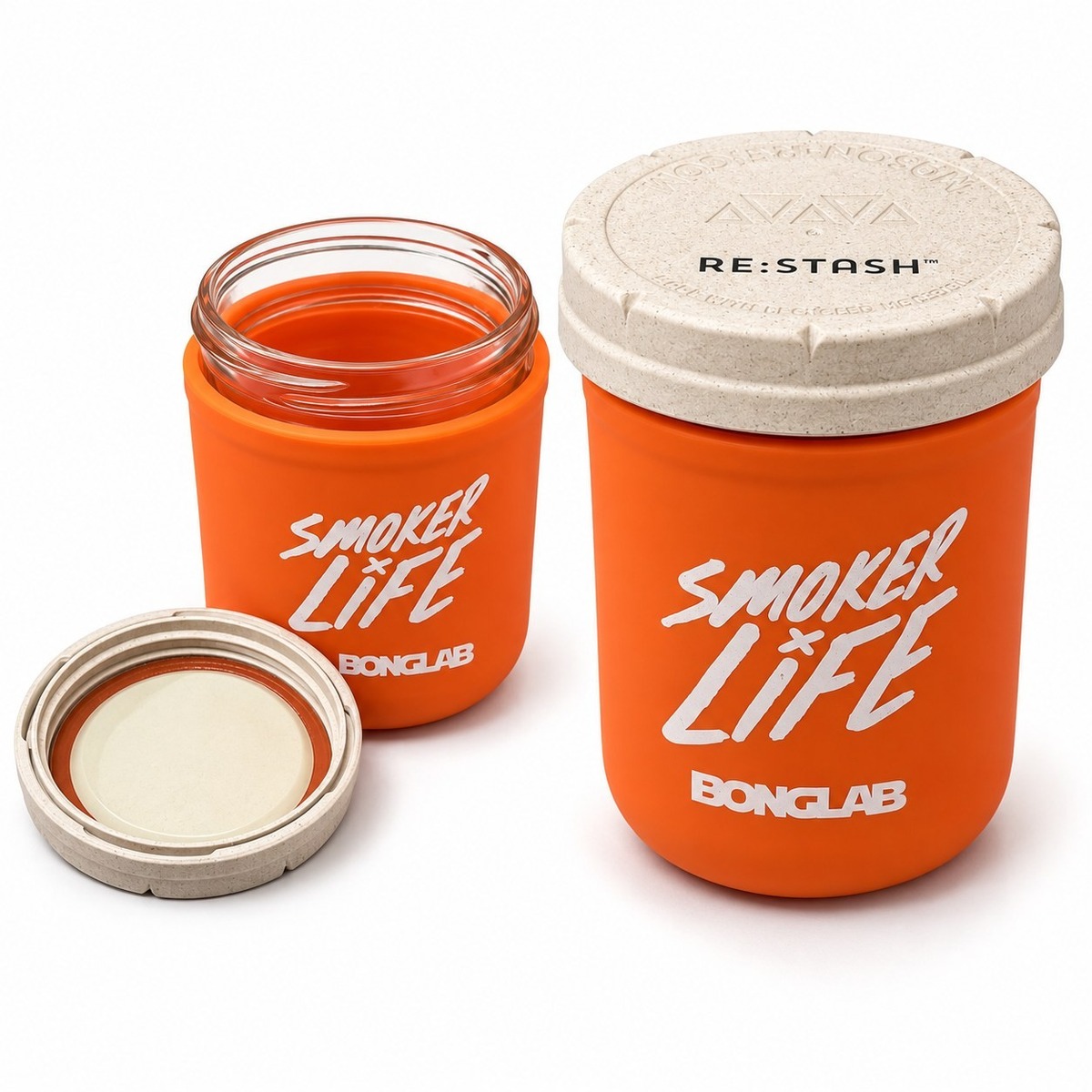 Jar Re:Stash 16oz abierto